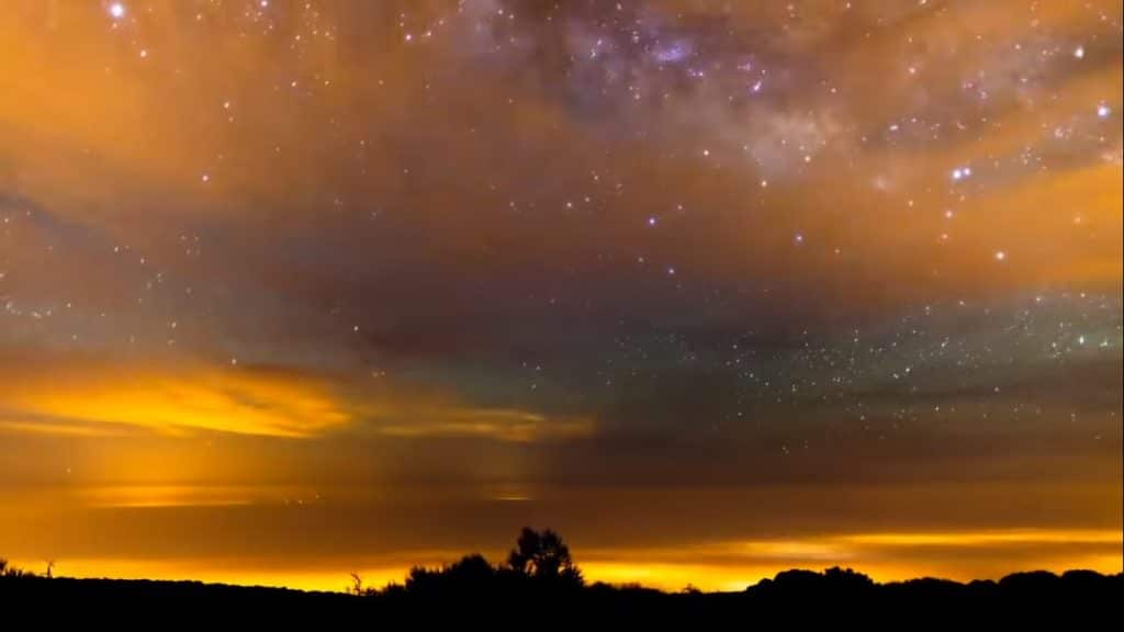 cielo estrellado