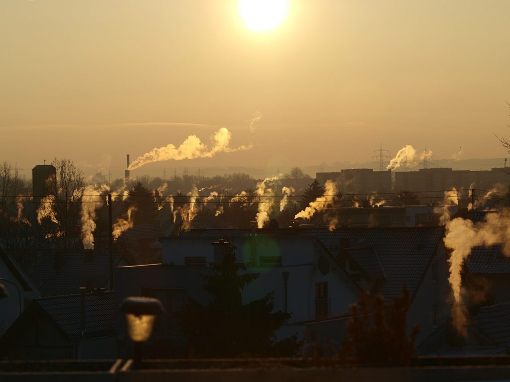 Una atmósfera contaminada