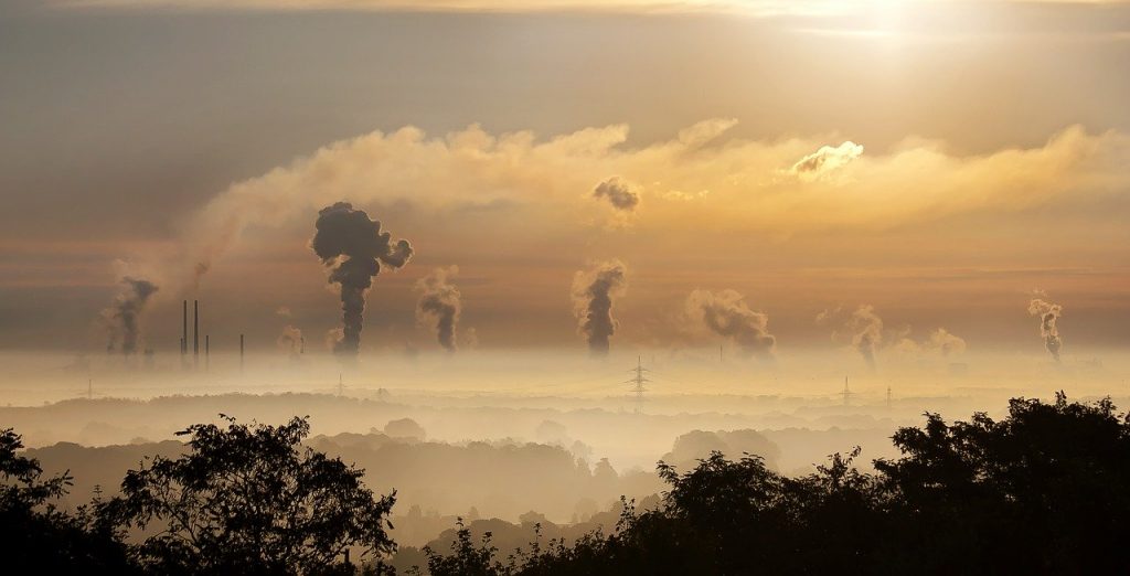 contaminación de la atmósfera